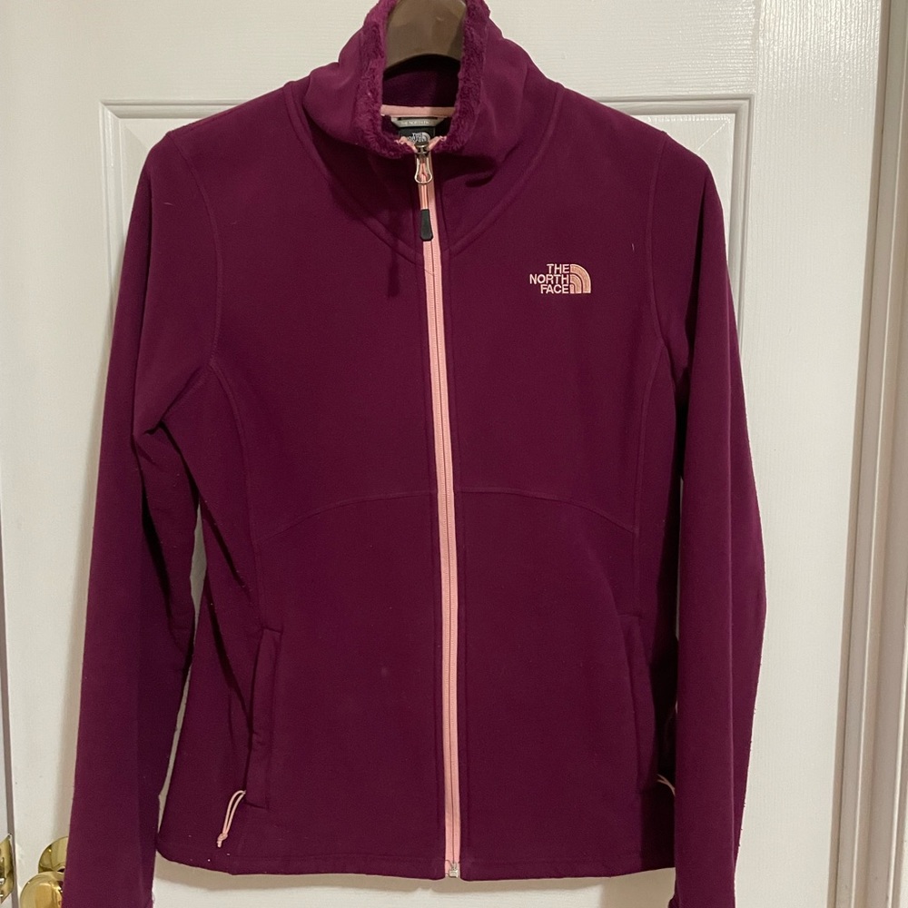 North Face zip up fleece